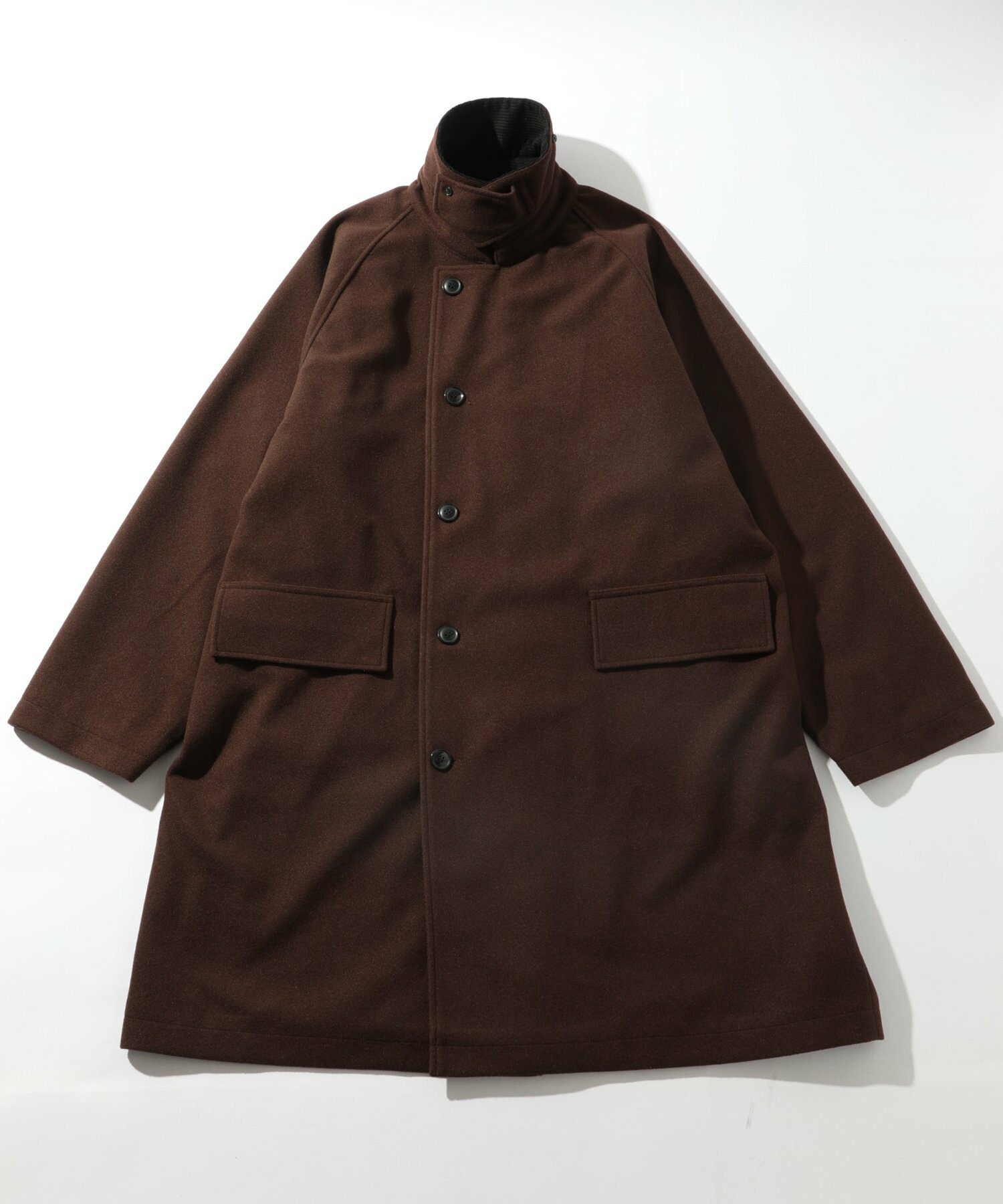 SETUP7/■vintage archive coat ヴィンテージアーカイブコート スタンドカラー ステンカラーコート 重アウター 長袖